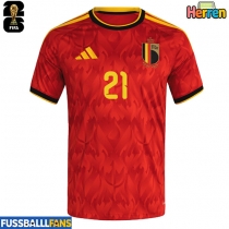 Belgien Timothy Castagne #21 Heimtrikot WM 2026 Kurzarm